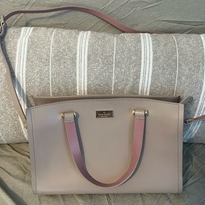 Kate Spade Pink Purse with Zipper